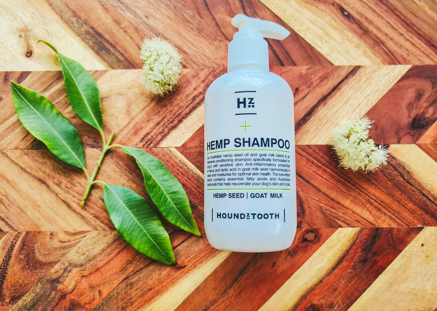 Houndztooth Hemp & Goat Milk Shampoo 250ml
