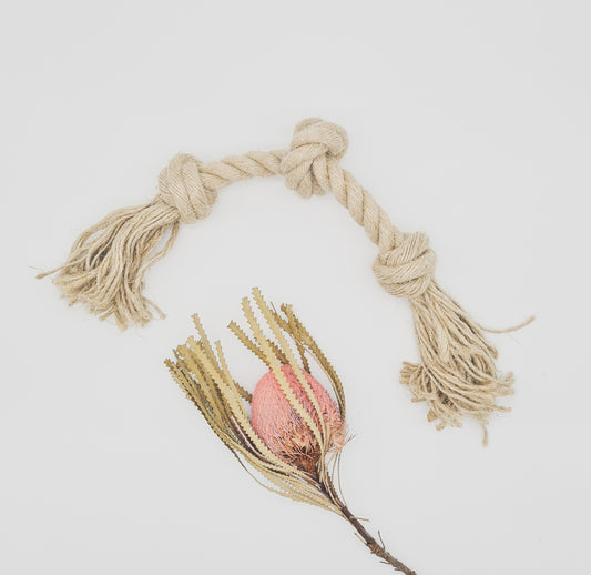 Hemp Knot Tug Toy
