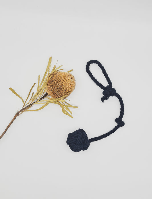Soft Hemp Monkey Fist Tug Toy