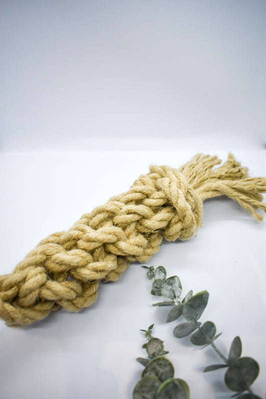 Hemp Rocket Ship Rope Toy