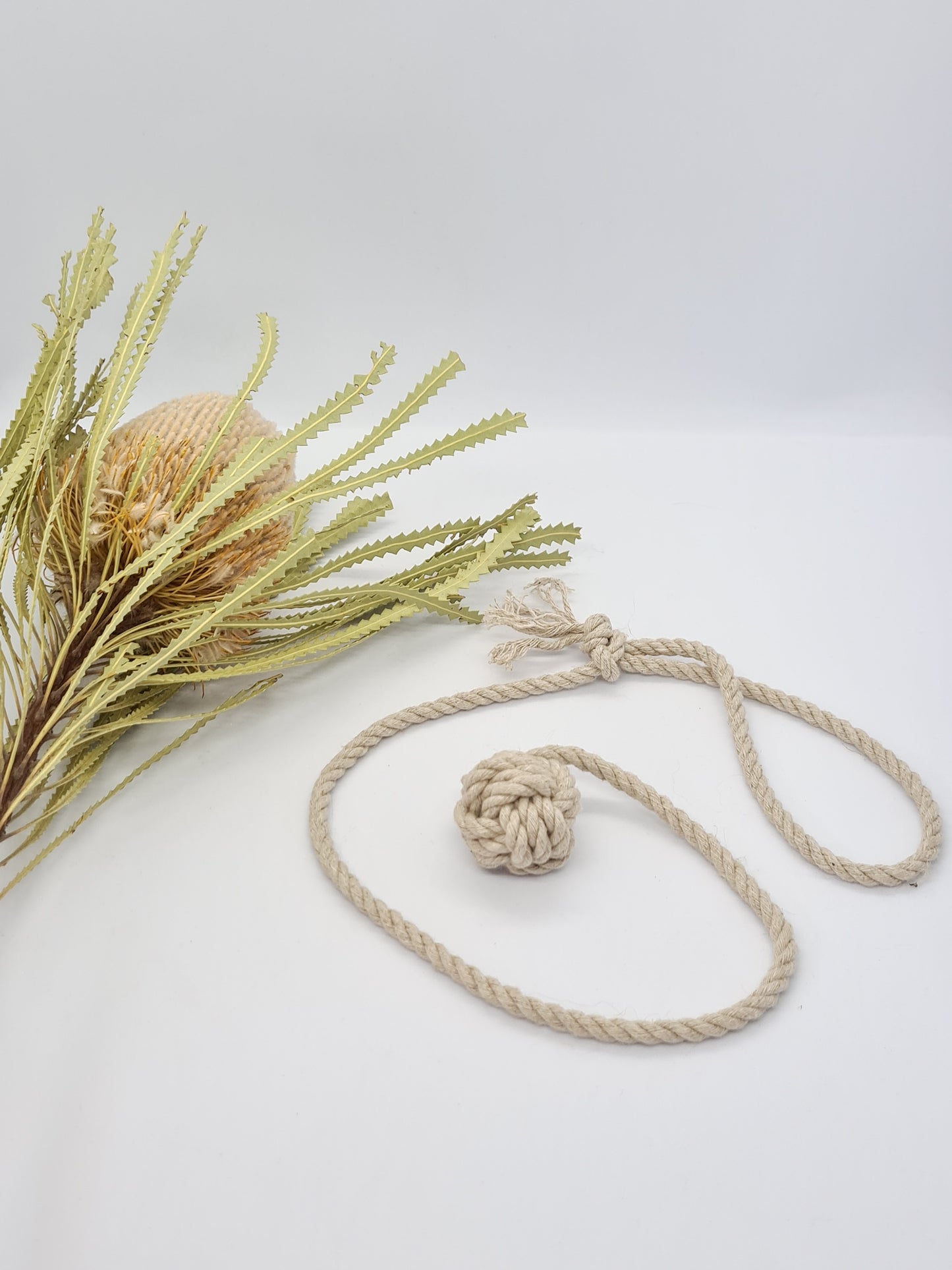 Mini Soft Hemp Monkey Fist Toy