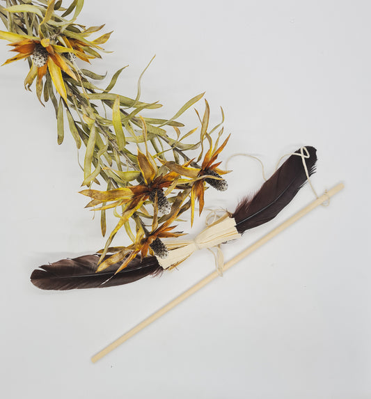 Wedge Tail Wand Cat Toy