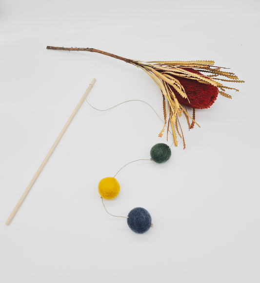 Bubble Ball Cat Wand